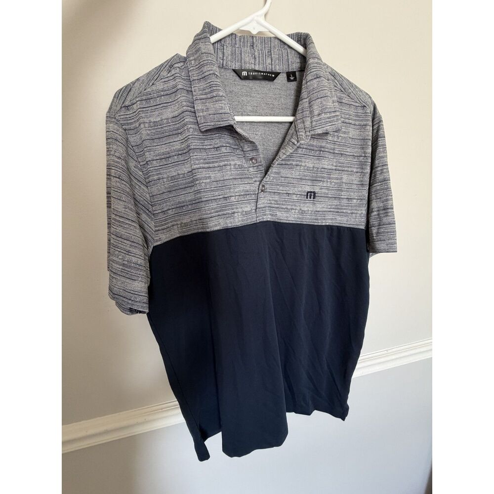 TravisMathew "Rocky Beach" Golf Polo – Men's Large